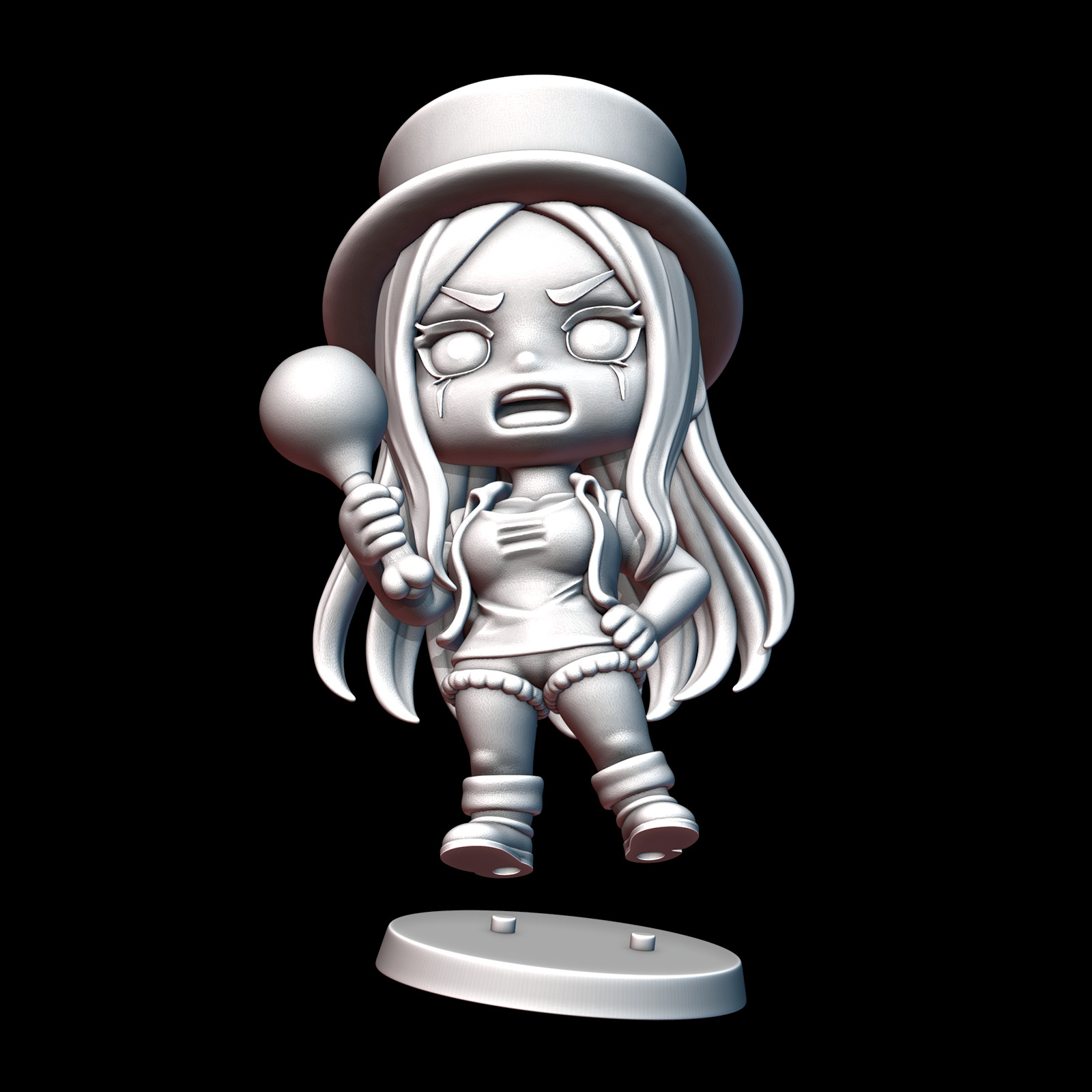 Chibi Bonney One Piece 3D print model_2