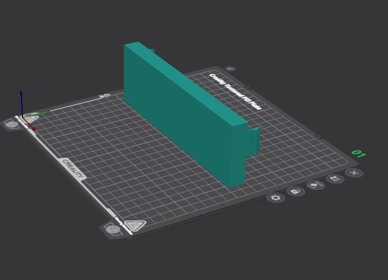 Peugeot 207 Multifunction Display Mask 3D print model_3