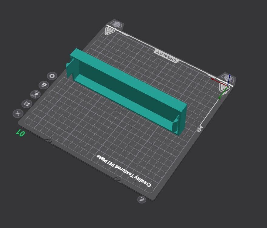 Peugeot 207 Multifunction Display Mask 3D print model_4