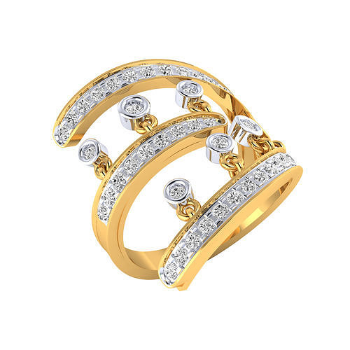  Women Ring Render 3dm STL MTL SLC JCD OBJ FBX Details 3D print model