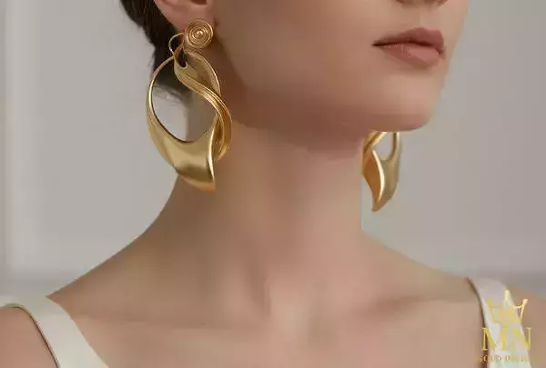 Luxe Flow  Flowing Luxury Earrings