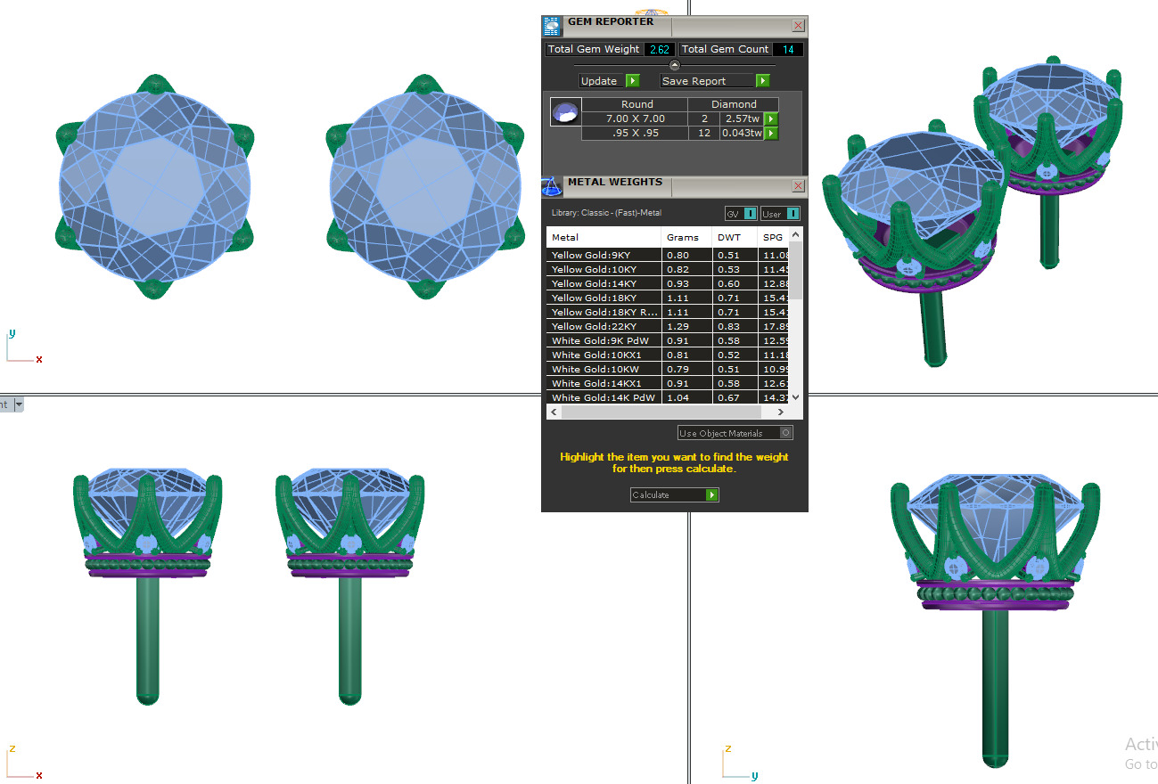 ERRING DIAMOND -CAD-3 3D model_22