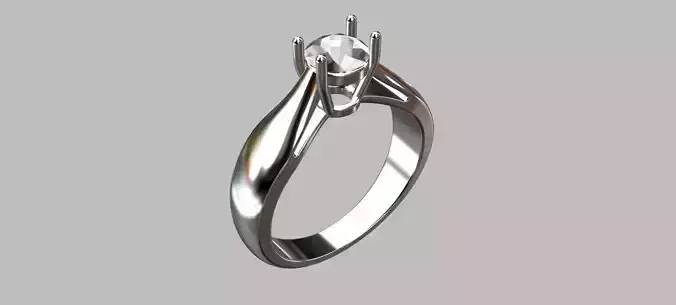 Solitaire Ring Gemstone 53pts