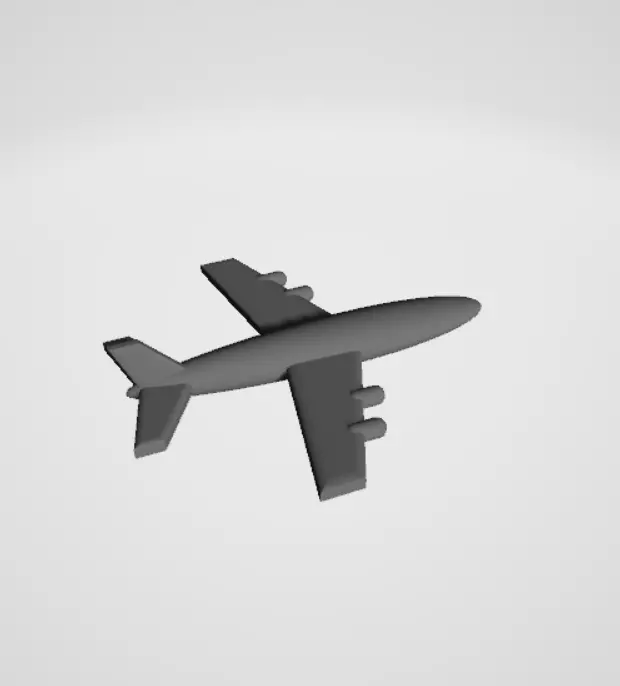 Airplane 3D model_0