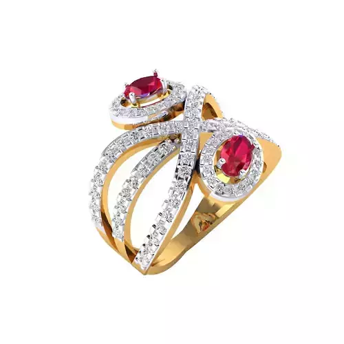  Women Ring Render 3dm STL MTL SLC JCD OBJ FBX Details