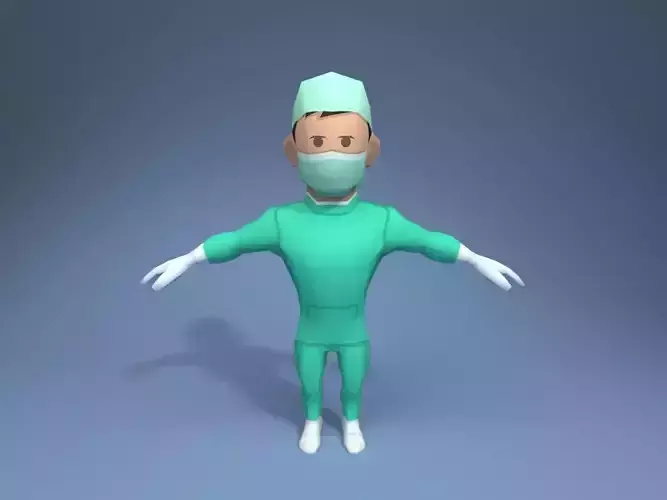 Surgeon in uniform