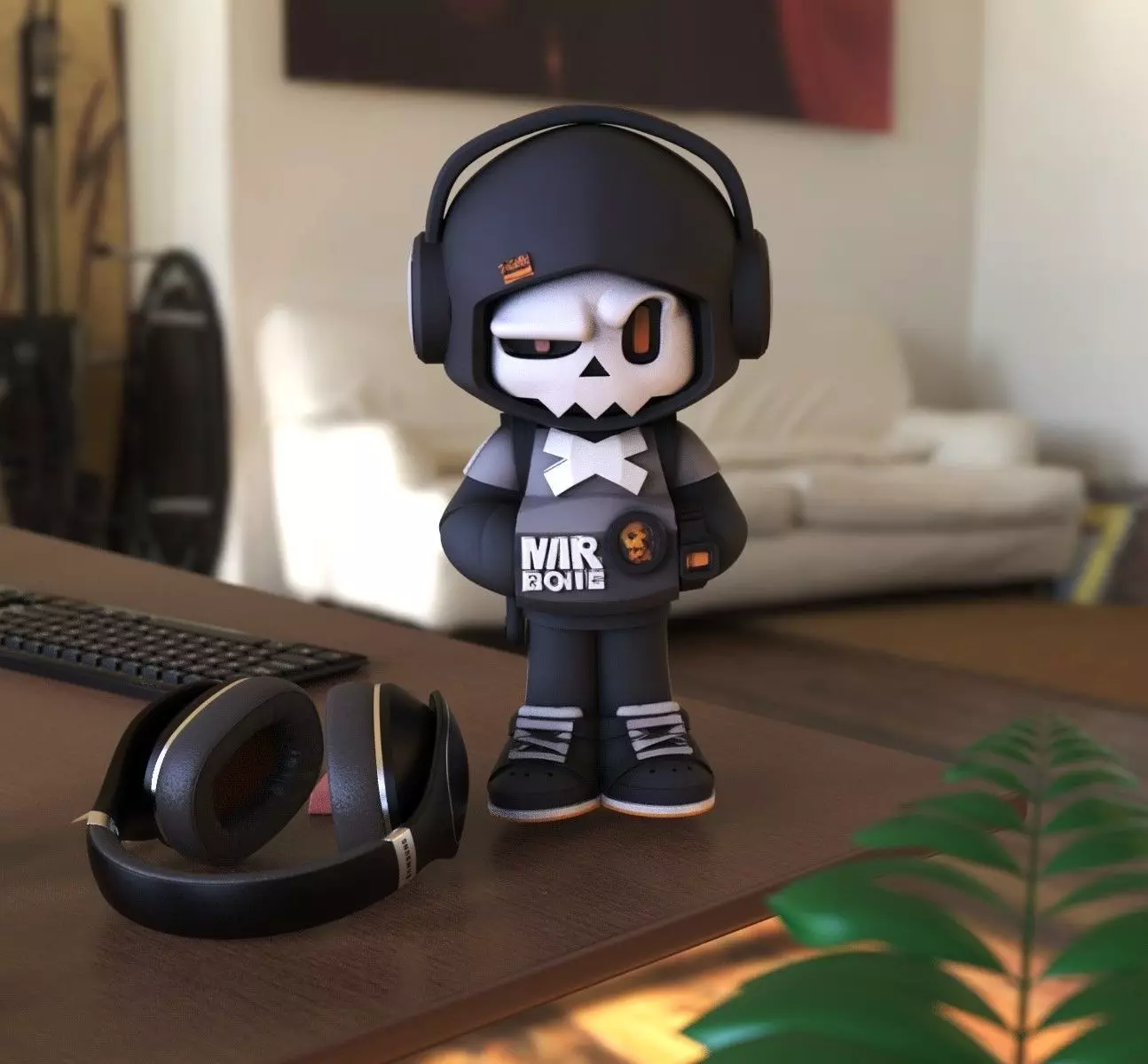 Mr Bone 3D print model