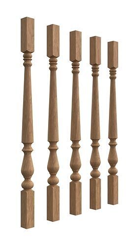 Stair baluster 07 3D print model
