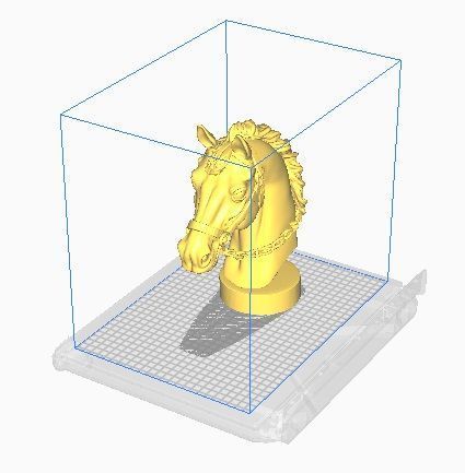 horse head 3D print model_10