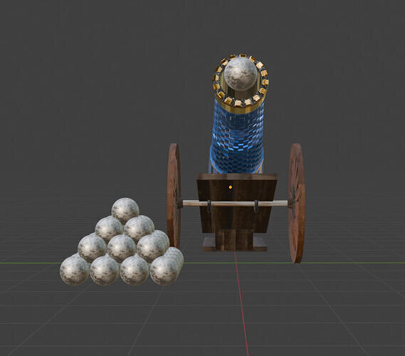 cannon Free 3D print model