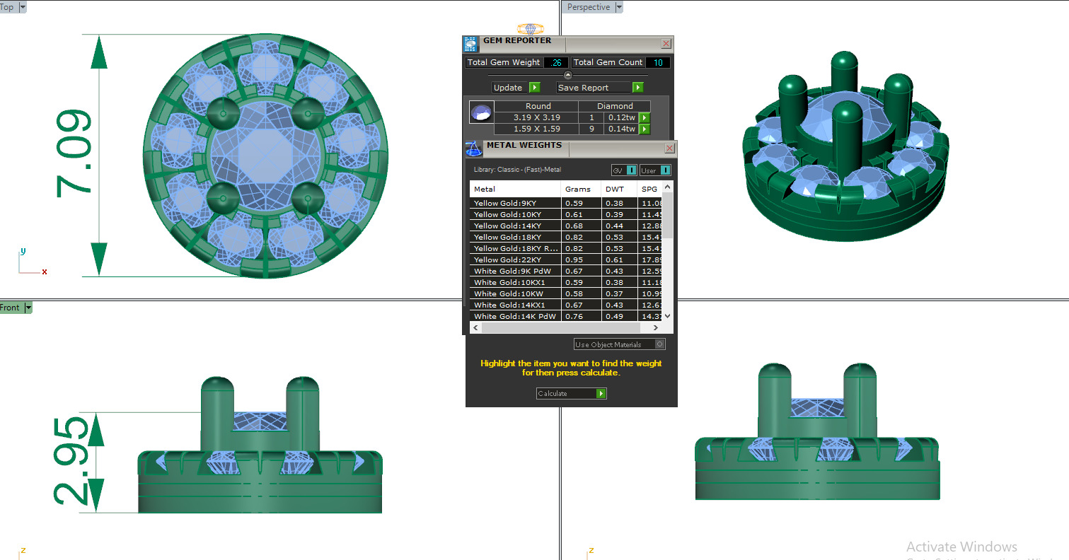 ERRING DIAMOND -CAD-20 3D model_21