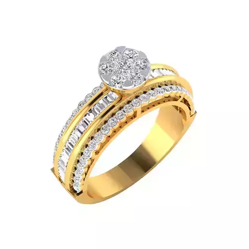  Women Ring Render 3dm STL MTL SLC JCD OBJ FBX Details