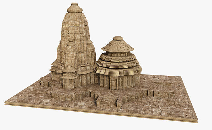 Konark Sun temple 3D model
