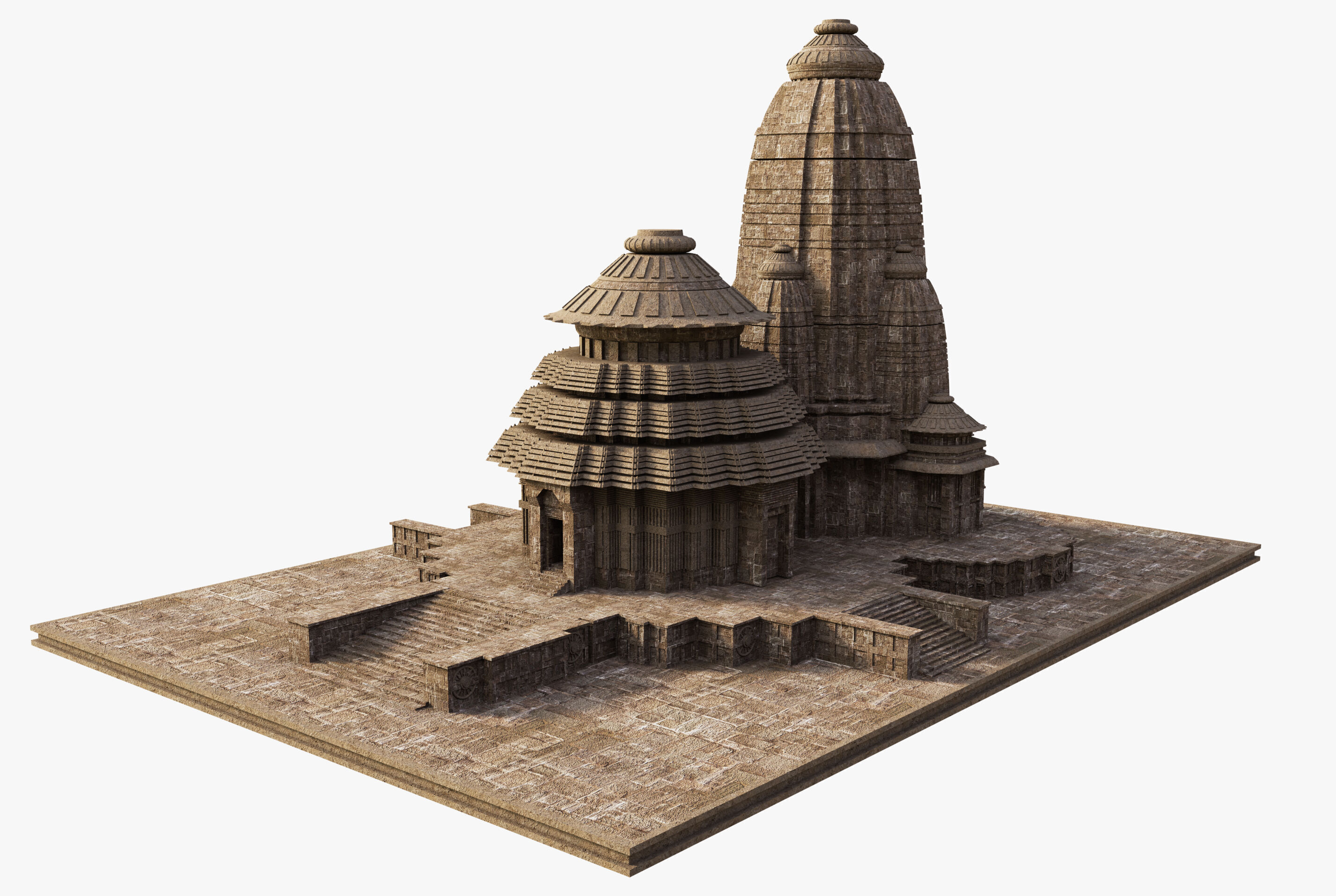 Konark Sun temple 3D model