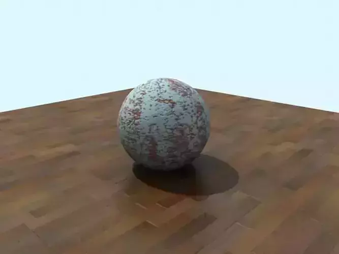 Directional light sample scene Free 3D model
