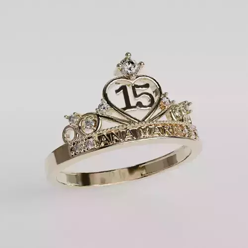 quinceanera ring