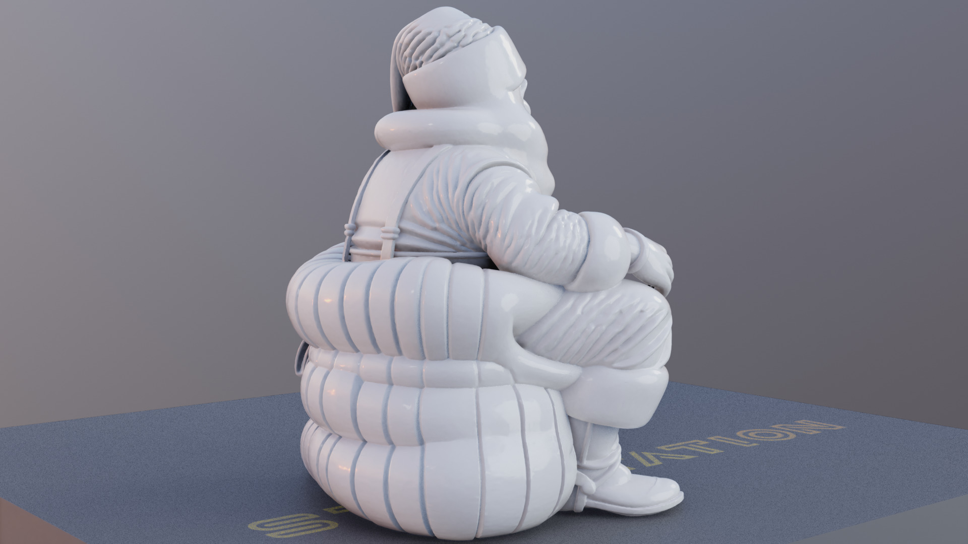 Santas Cozy Lantern 3D Printable Christmas Santa Model 3D print model_5