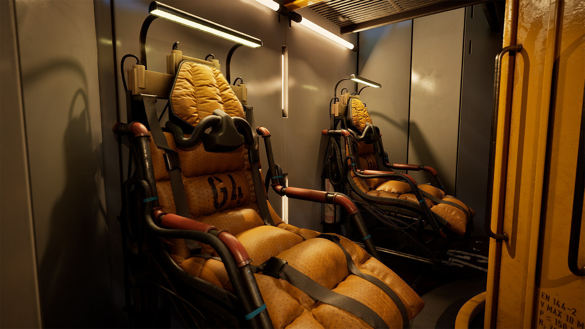 Deep Water Station Low-poly 3D model_20