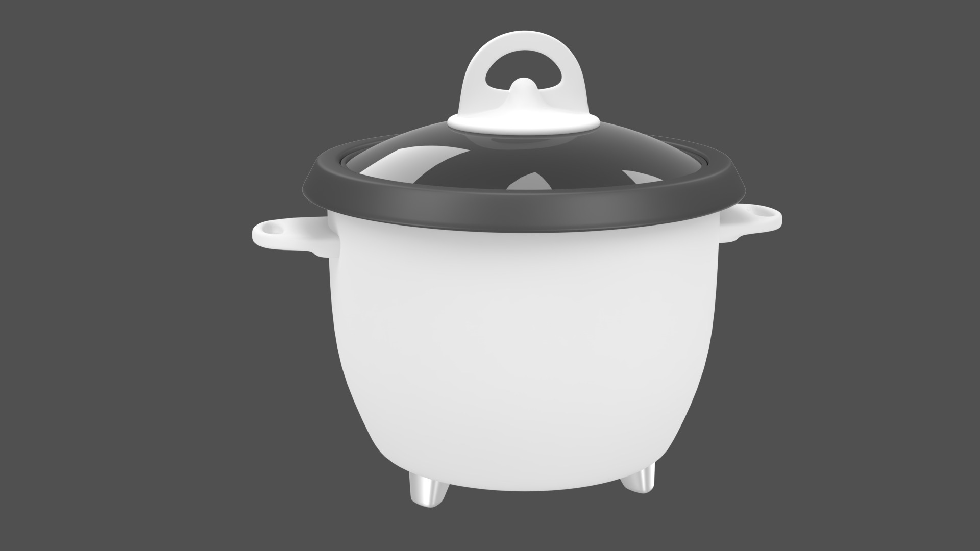 Rice Cooker 3D model_2