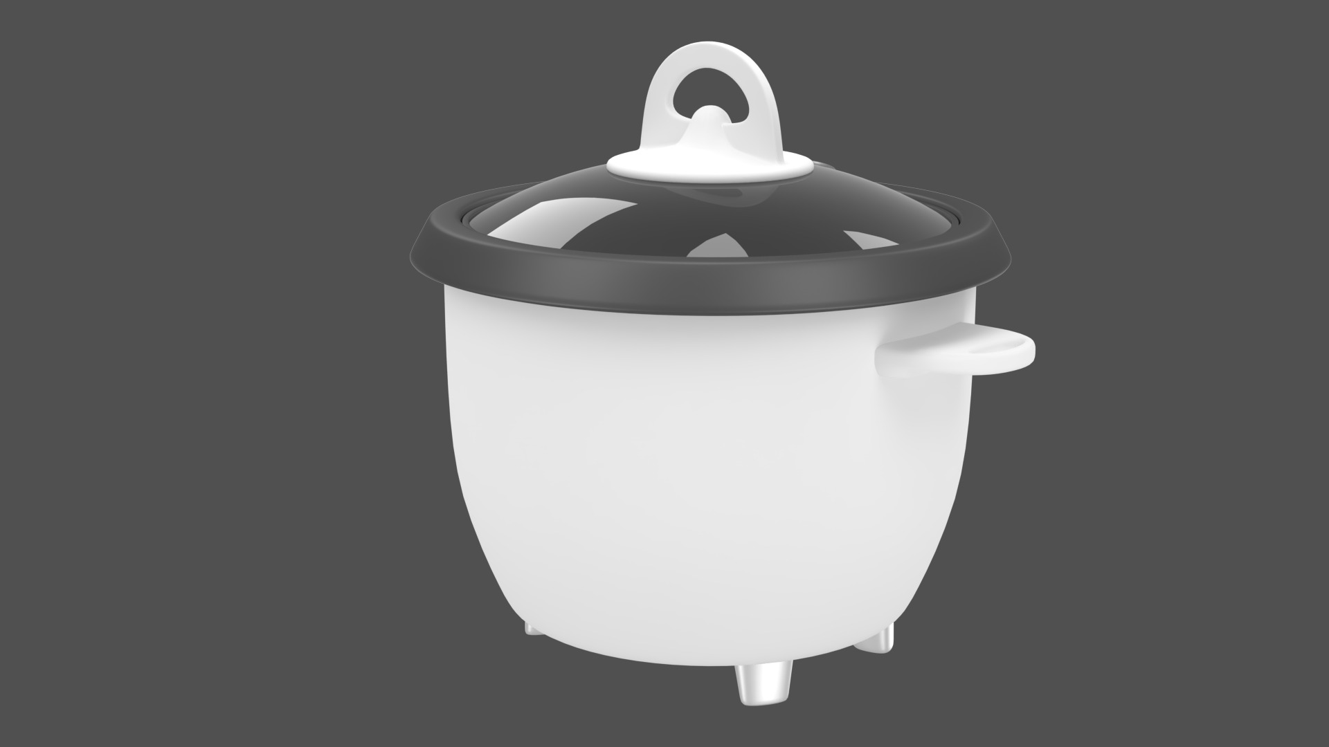 Rice Cooker 3D model_4