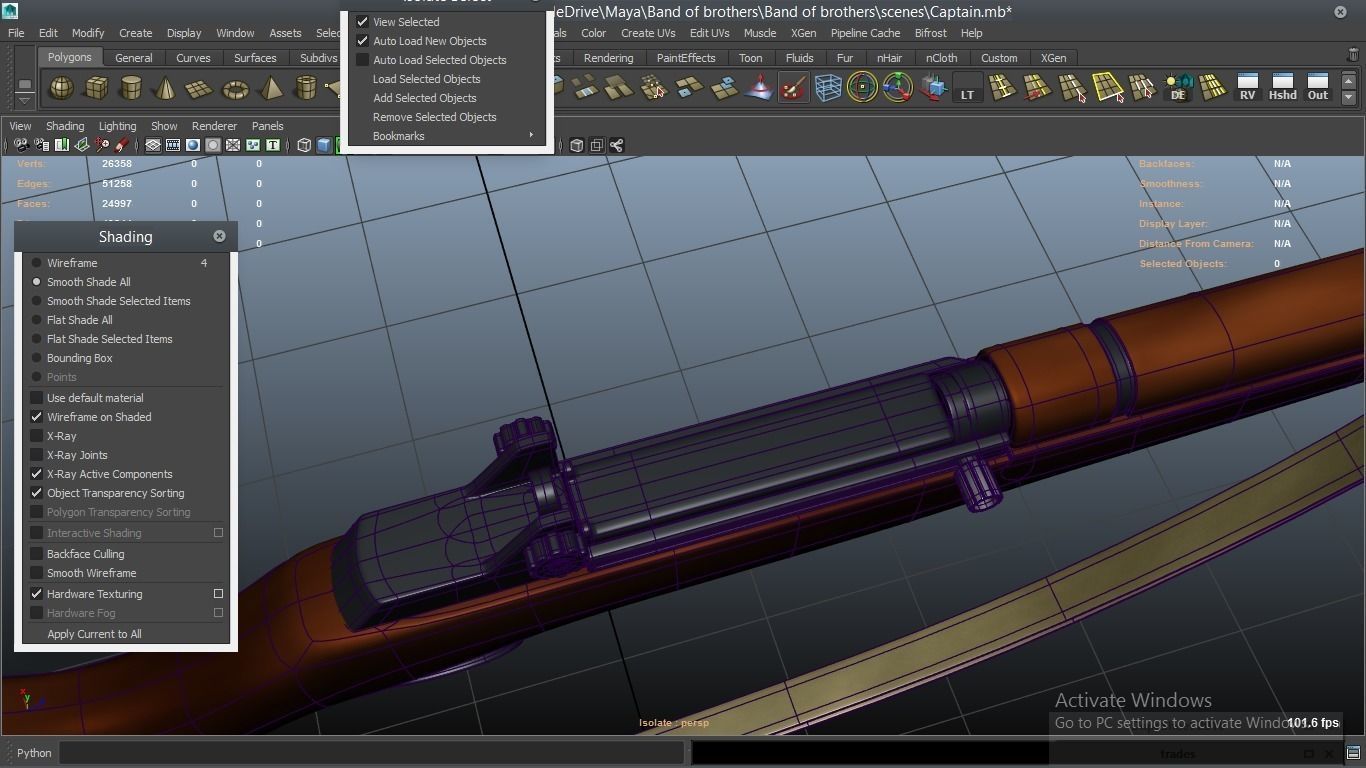 cartoon WW2 Character - Lieutenant 3D model_44