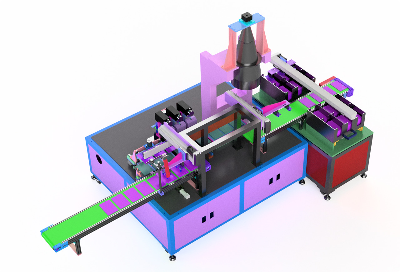 Battery Integrated Dimension Measurer 3D model_1