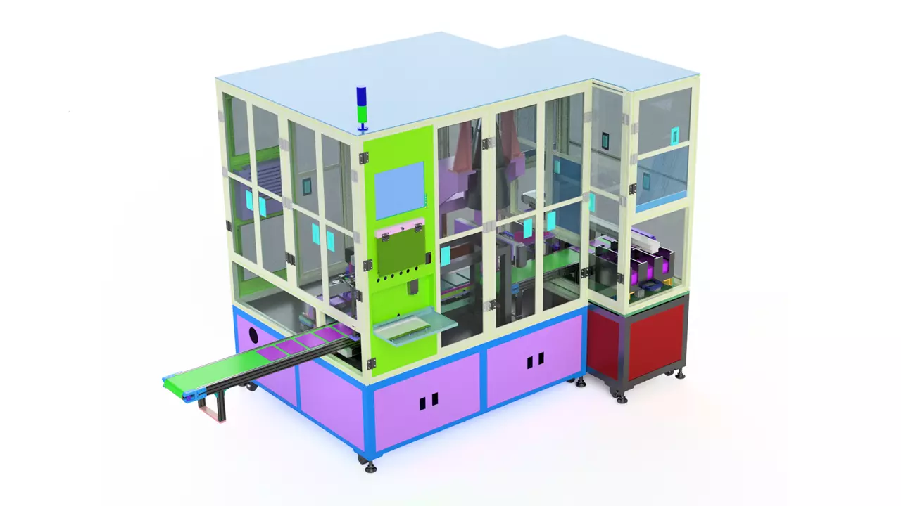 Battery Integrated Dimension Measurer 3D model_0
