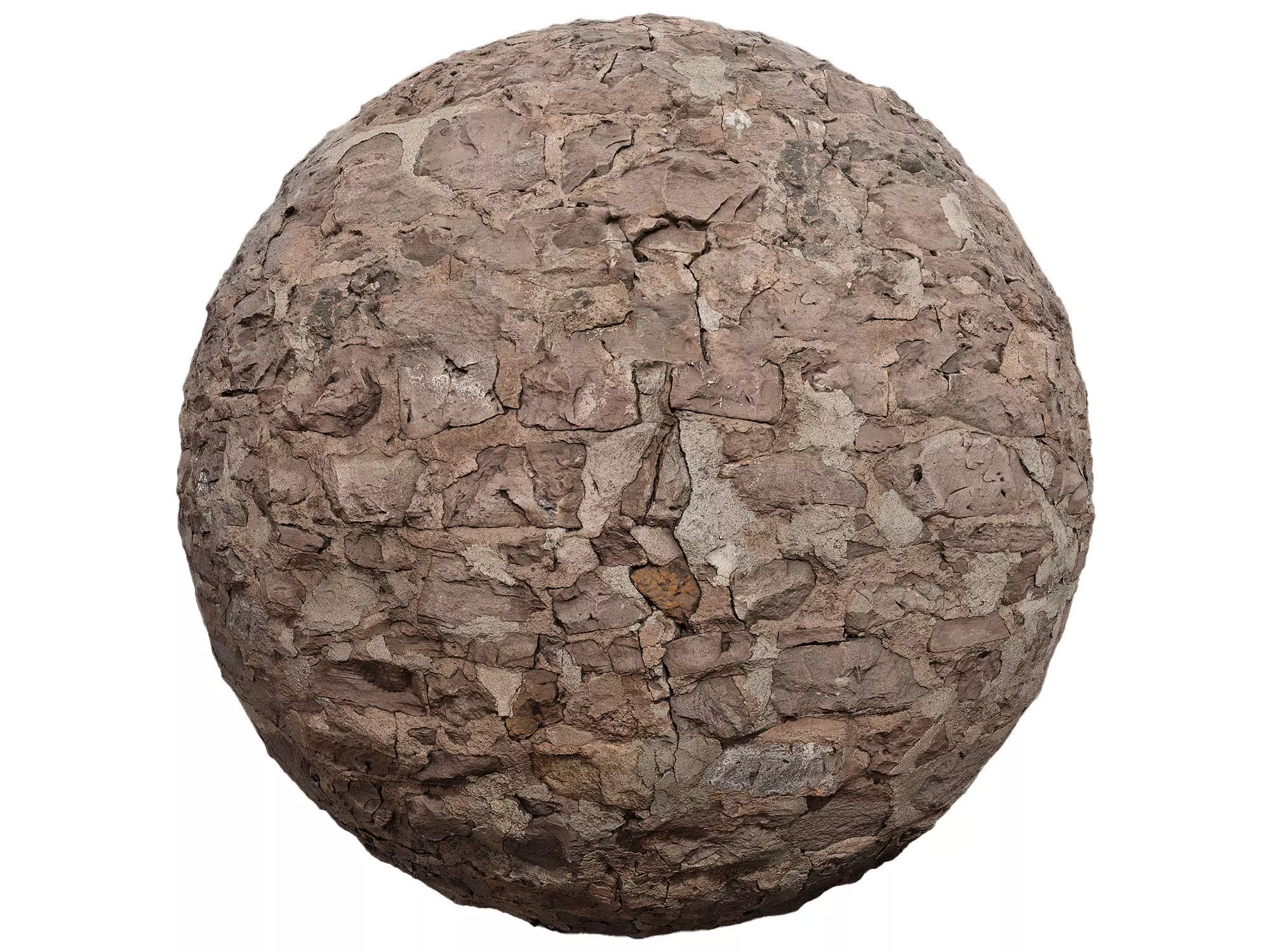 Old Stone Wall PBR Texture