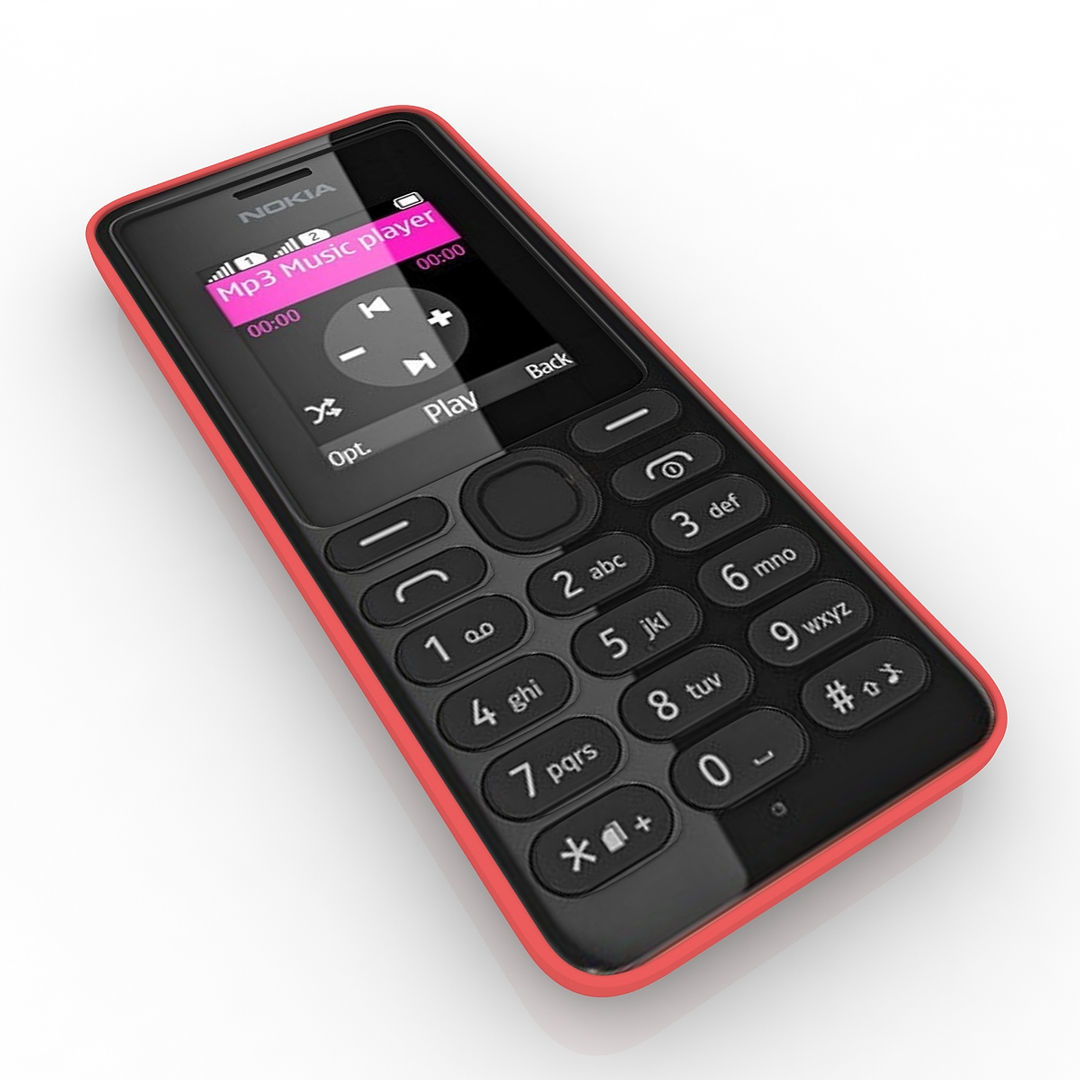 Nokia 108 3D model_1