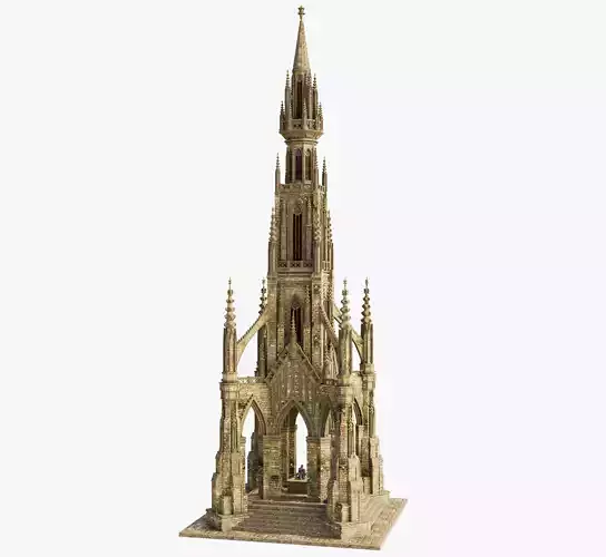 The Scott Monument Scotland