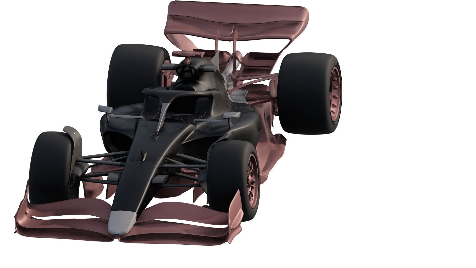 FORMULA 1 BOLID CAR 3D model_1