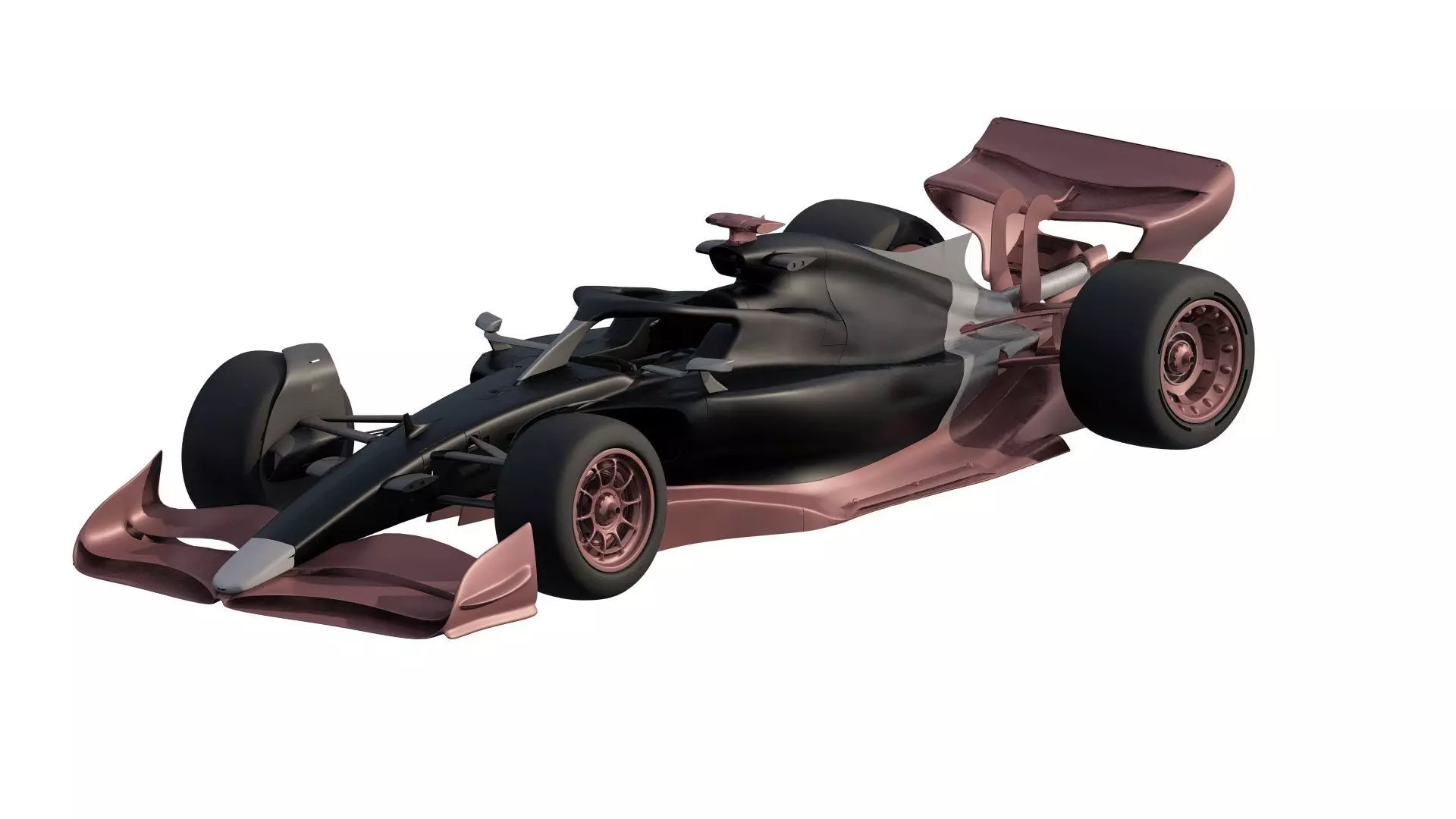 FORMULA 1 BOLID CAR 3D model_0