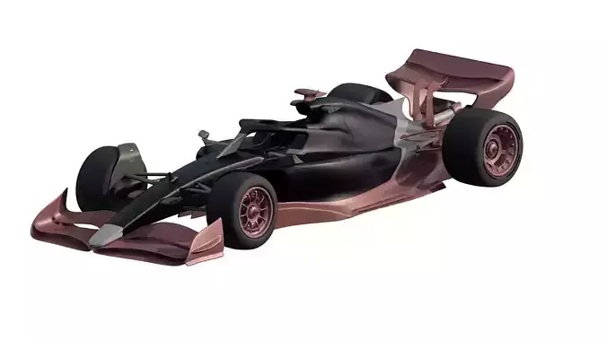 FORMULA 1 BOLID CAR 3D model