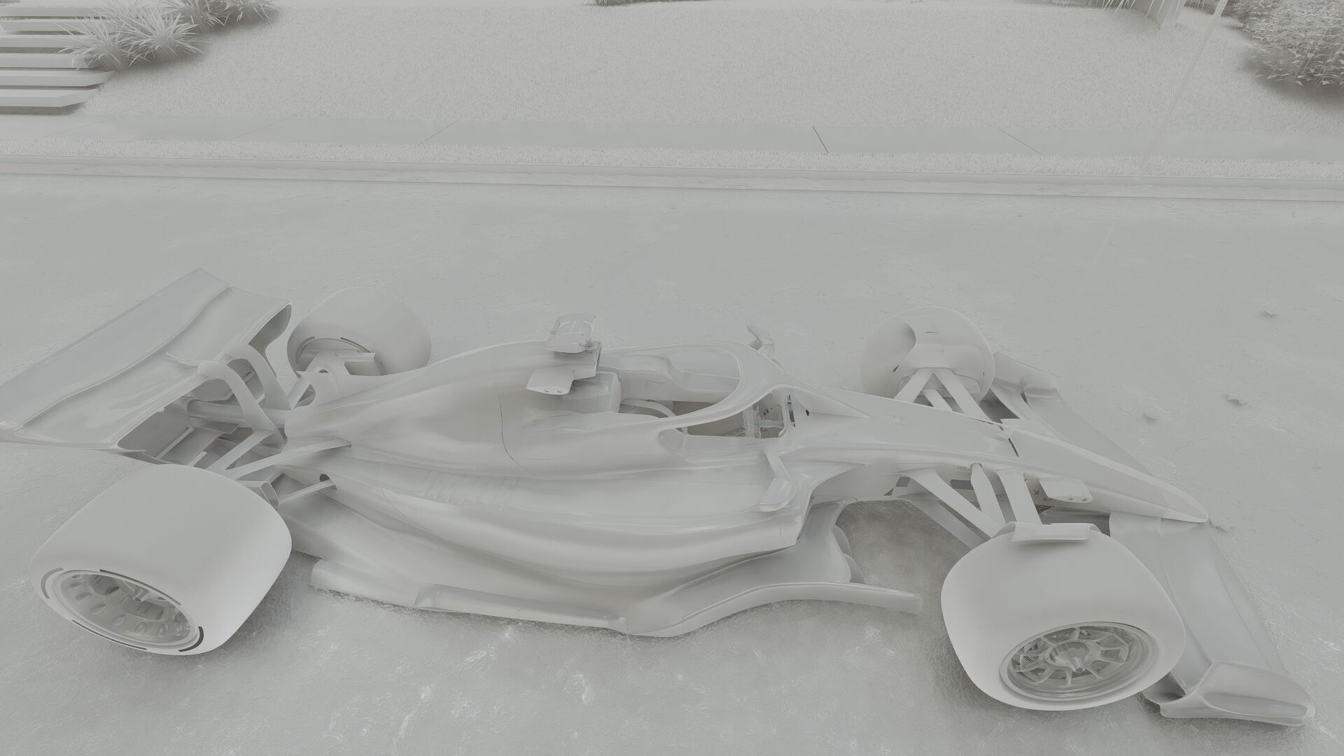 FORMULA 1 BOLID CAR 3D model_33