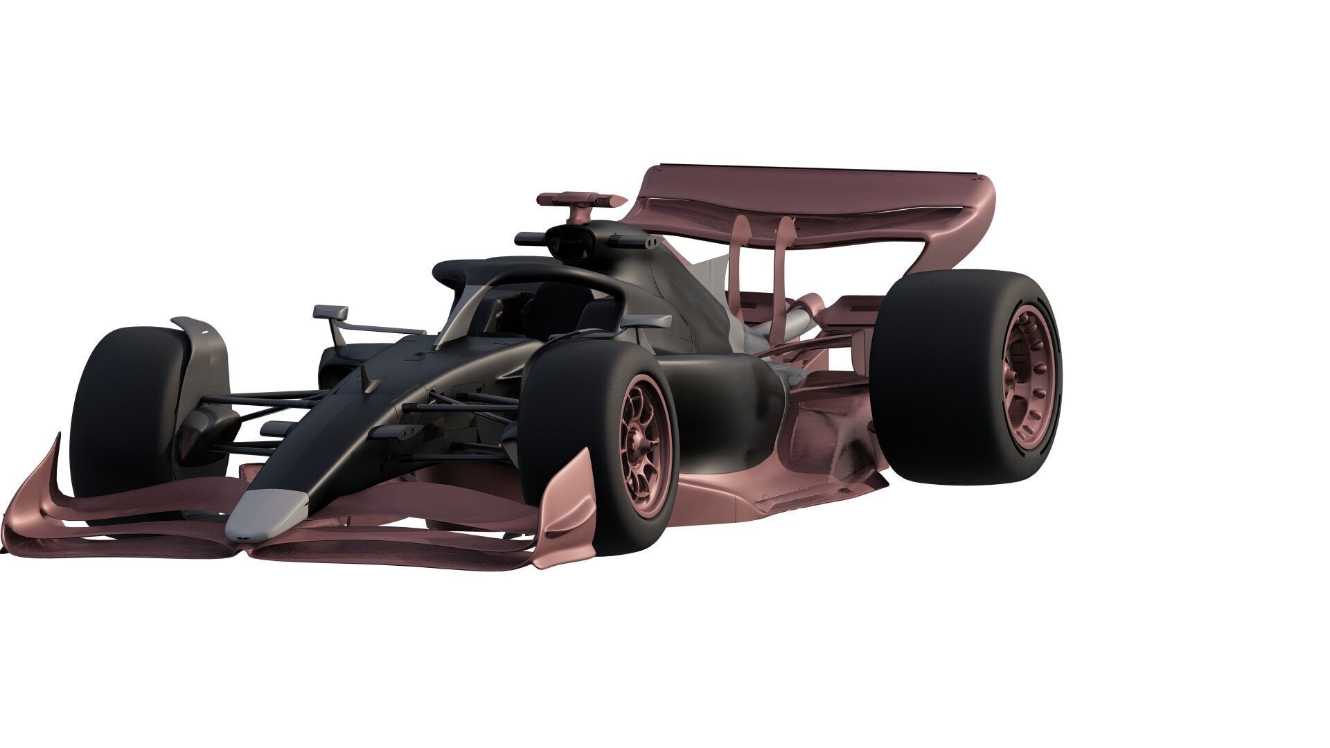 FORMULA 1 BOLID CAR 3D model_6