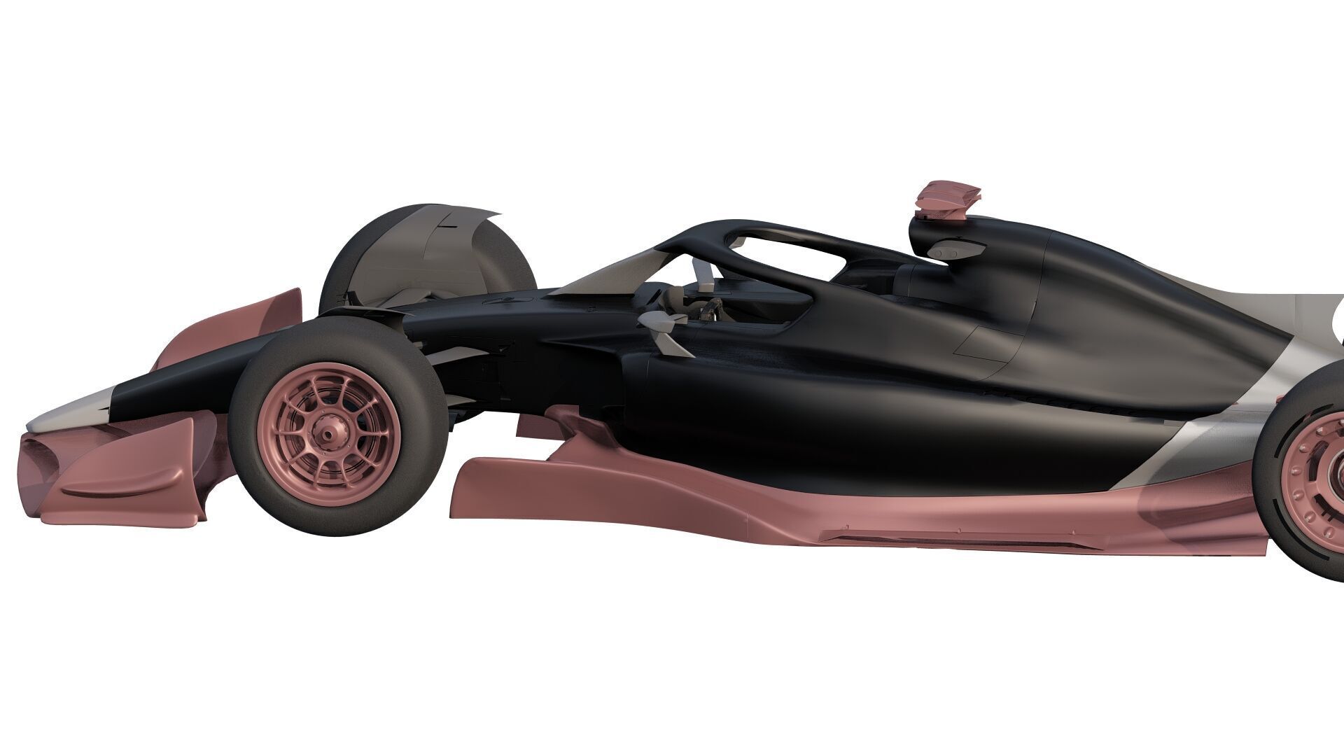 FORMULA 1 BOLID CAR 3D model_5