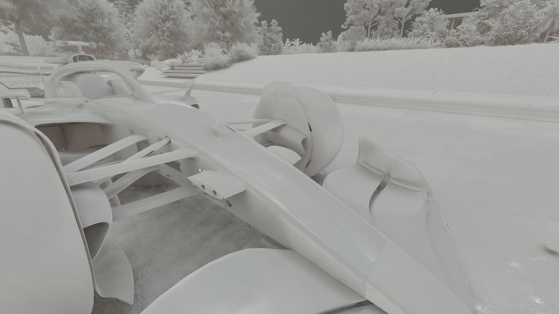 FORMULA 1 BOLID CAR 3D model_34