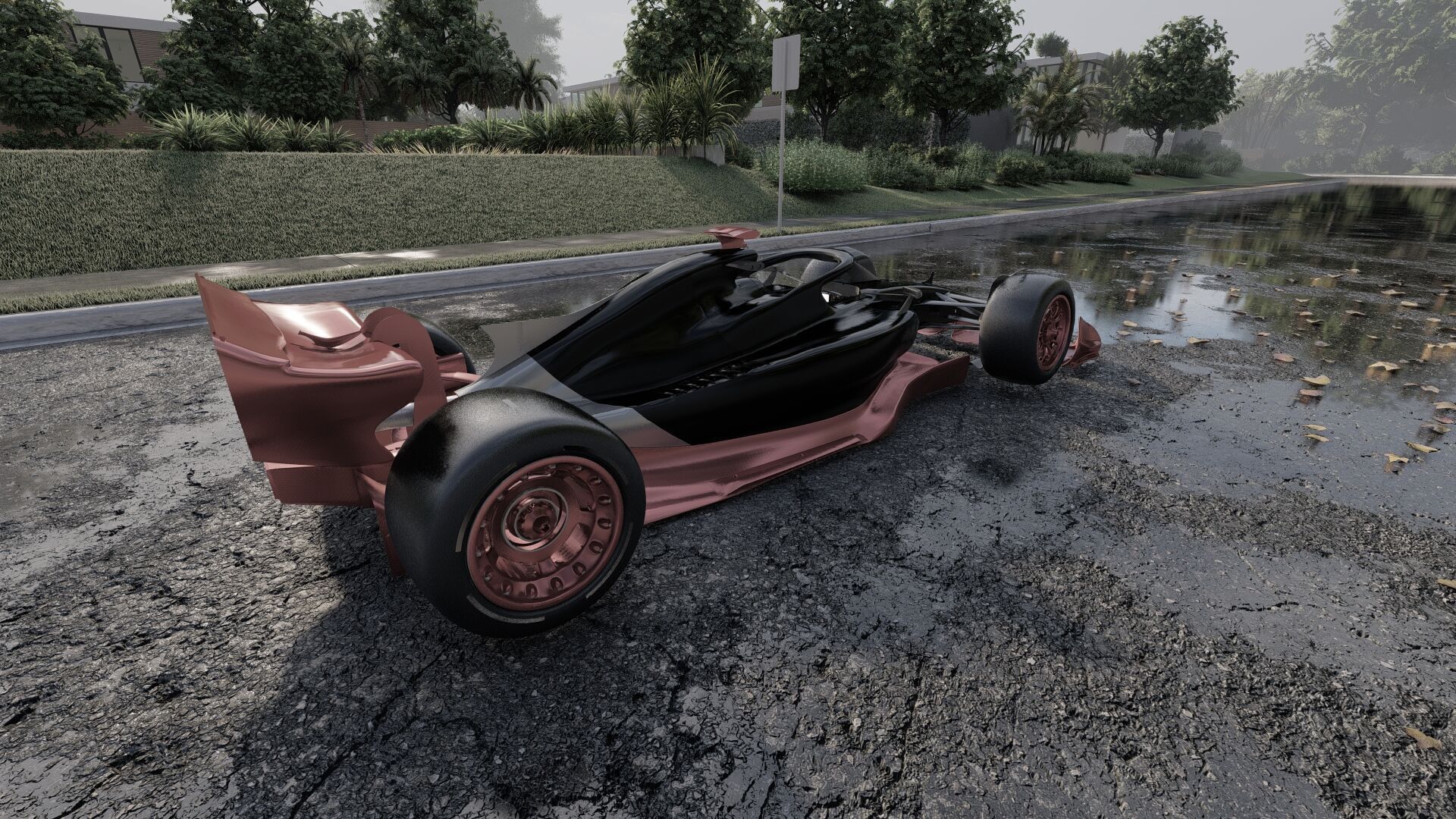 FORMULA 1 BOLID CAR 3D model_11