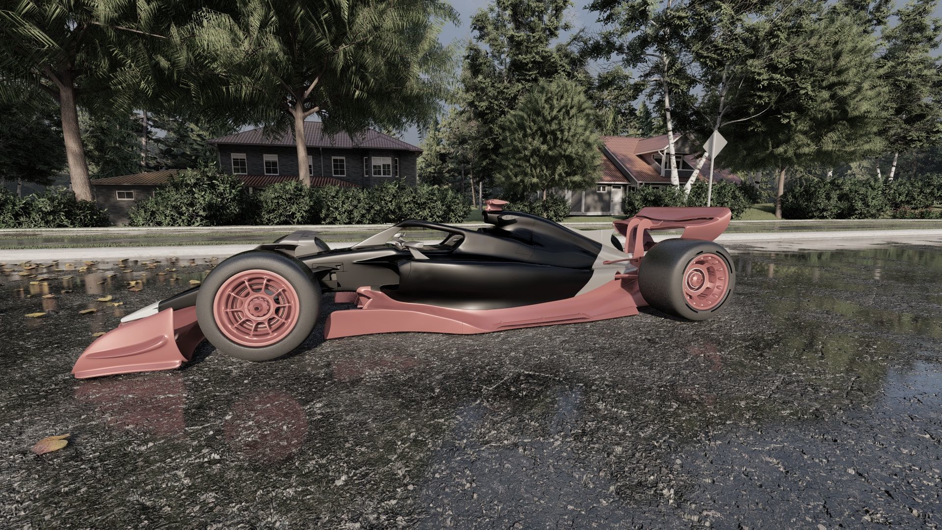 FORMULA 1 BOLID CAR 3D model_8