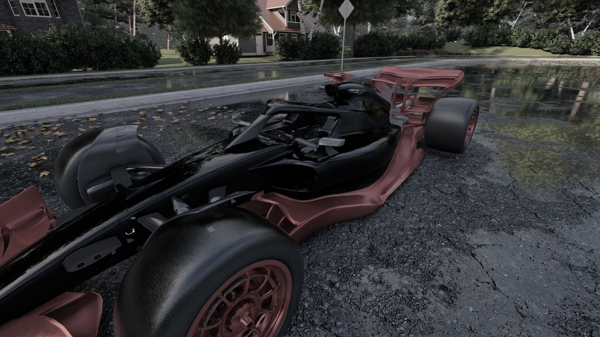 FORMULA 1 BOLID CAR 3D model_16