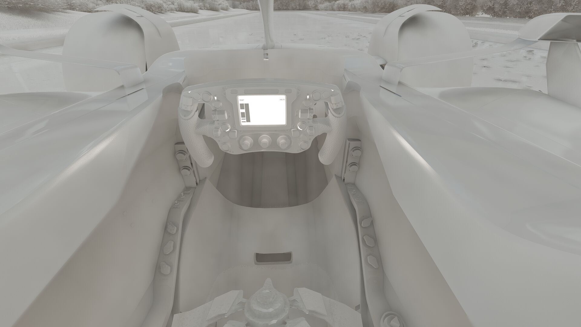 FORMULA 1 BOLID CAR 3D model_43