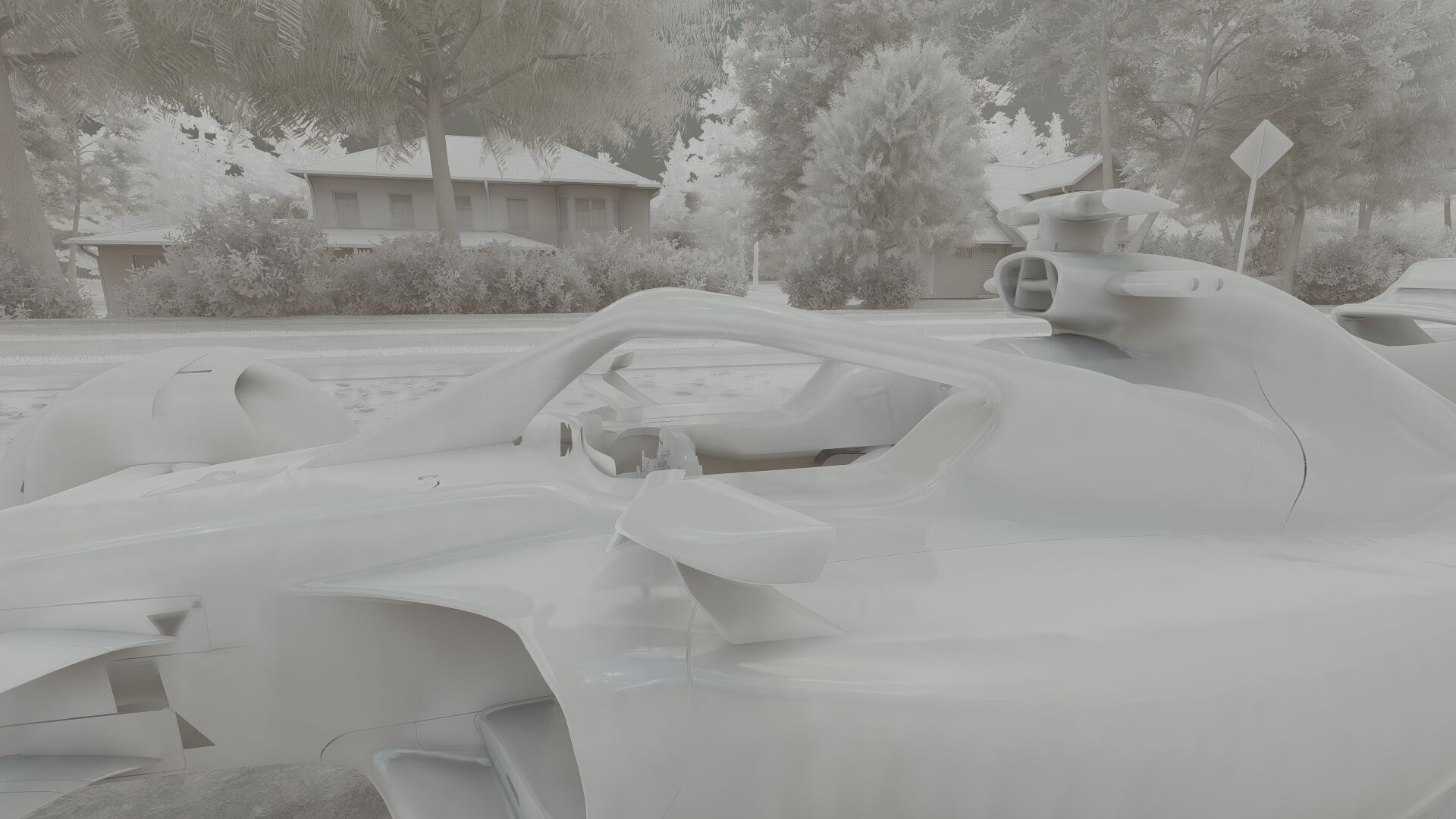 FORMULA 1 BOLID CAR 3D model_37