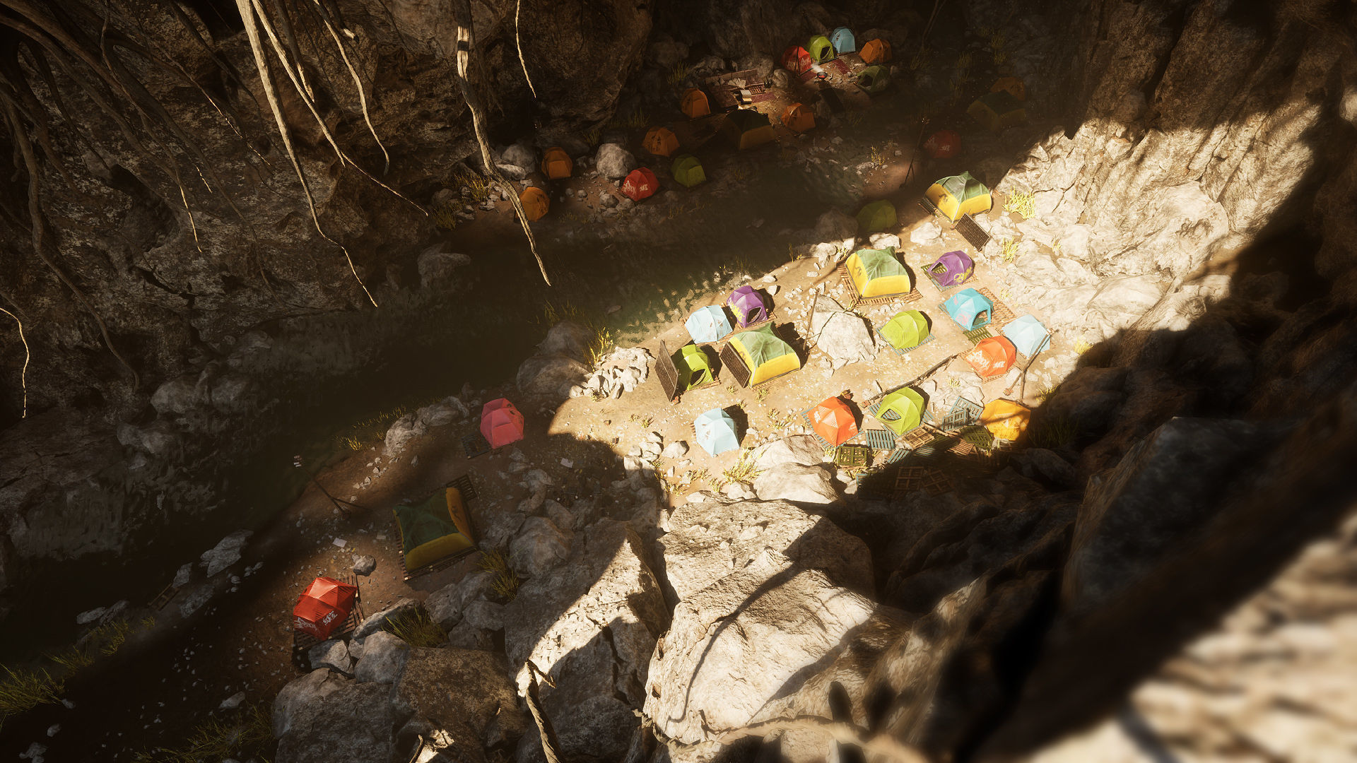 Survival Camp Low-poly 3D model_10