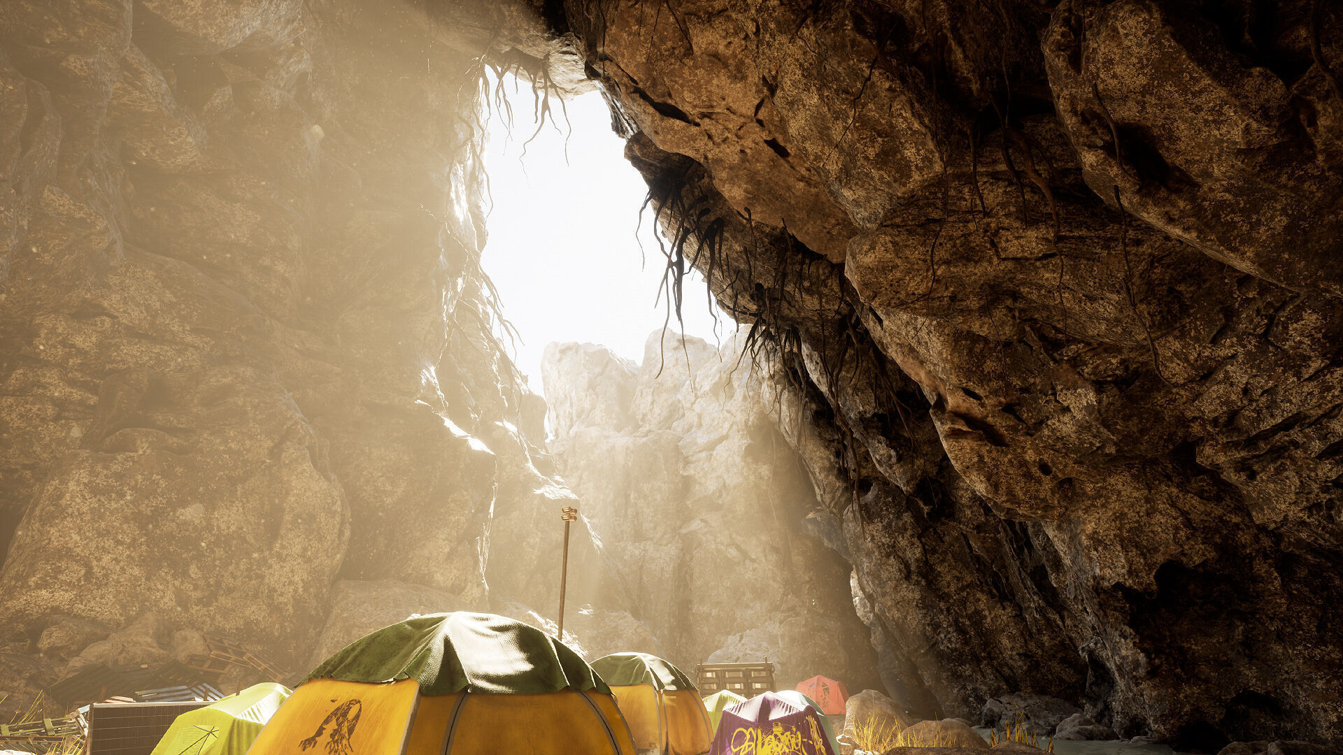 Survival Camp Low-poly 3D model_4