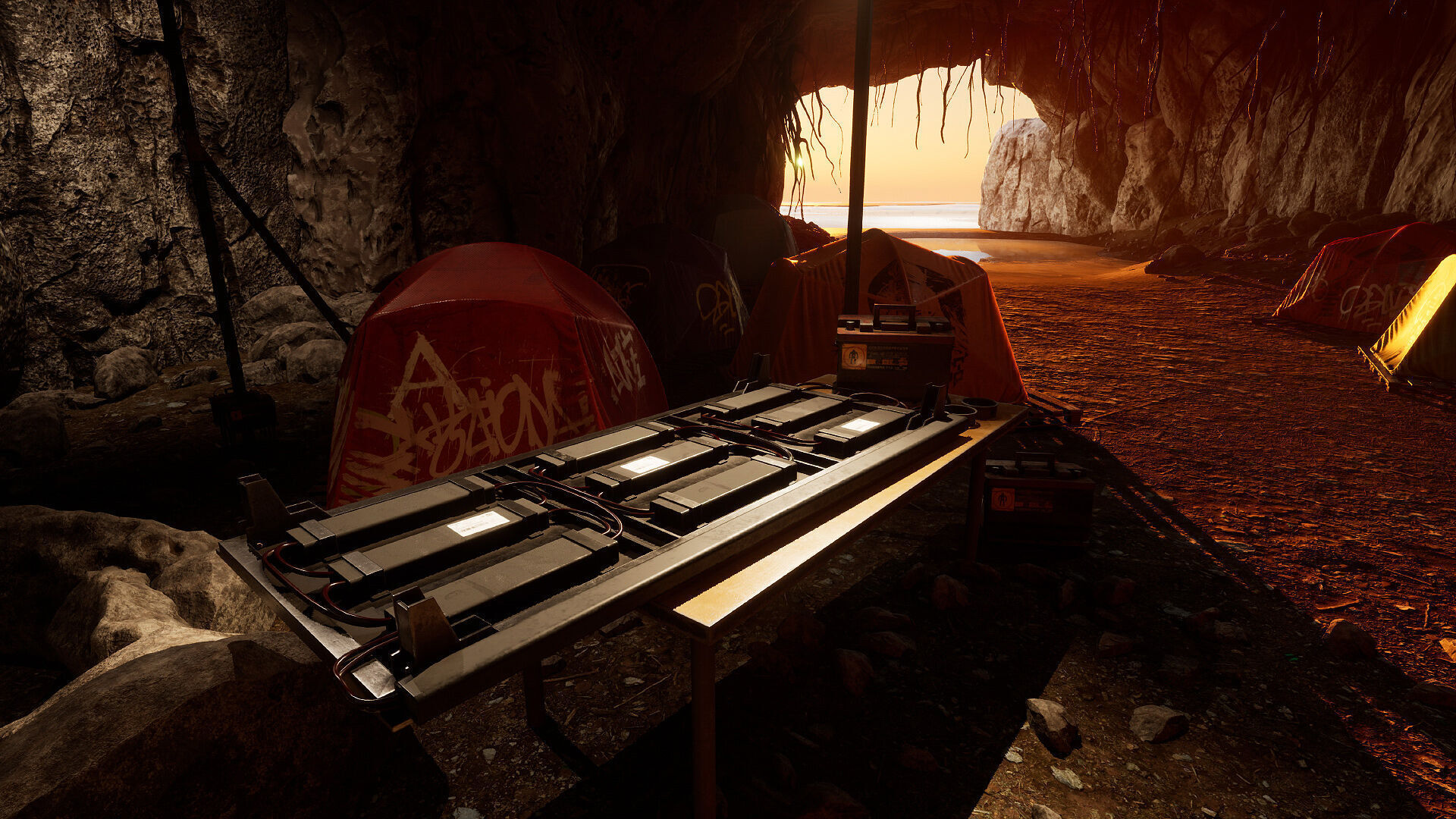 Survival Camp Low-poly 3D model_22