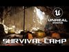 Survival Camp Low-poly 3D model_1