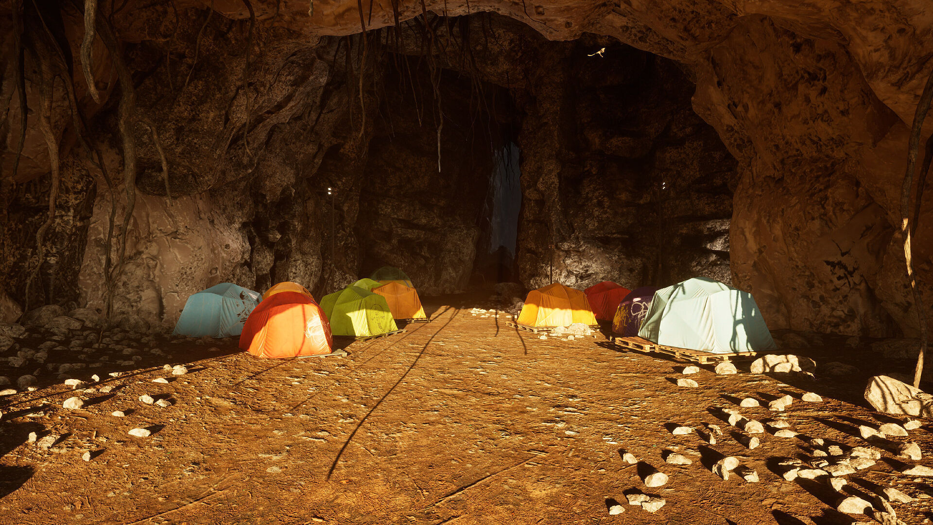 Survival Camp Low-poly 3D model_20