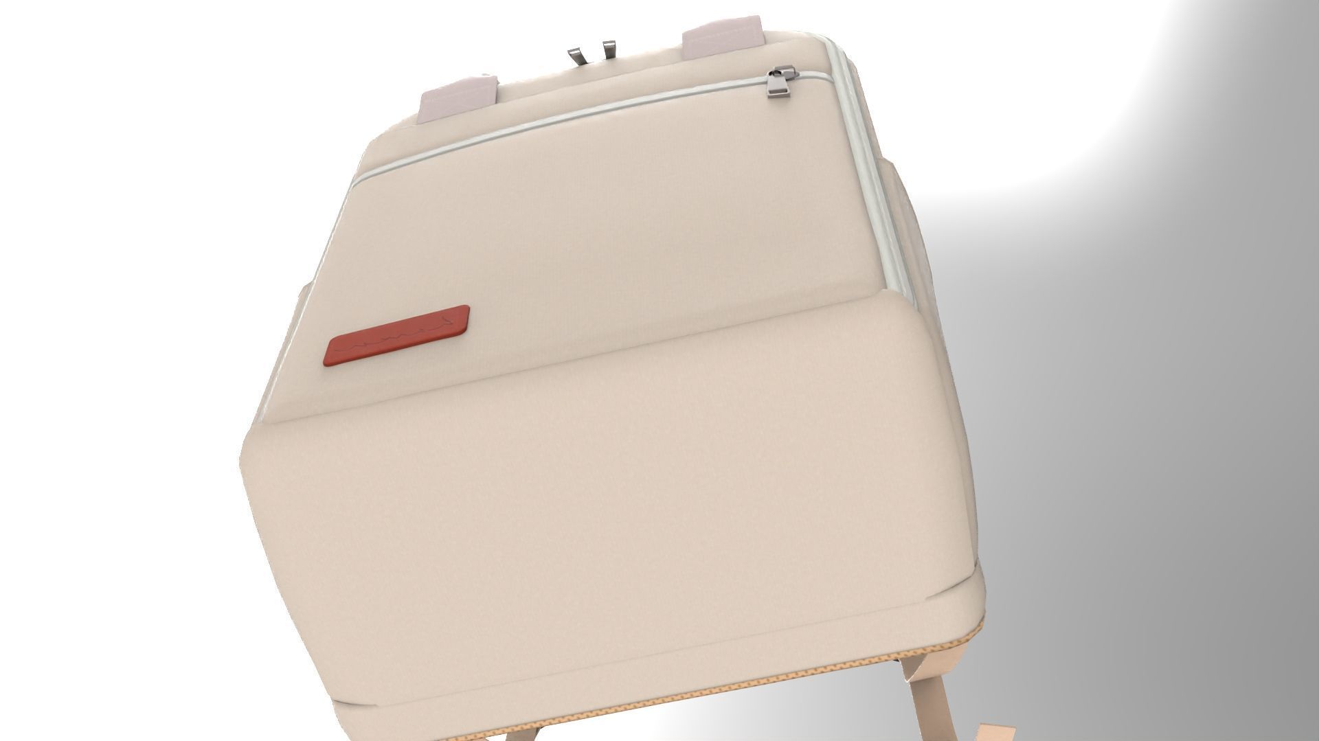  Realistic Backpack 3D Model PBR Textures Game Film Ready 022 Low-poly 3D model_8