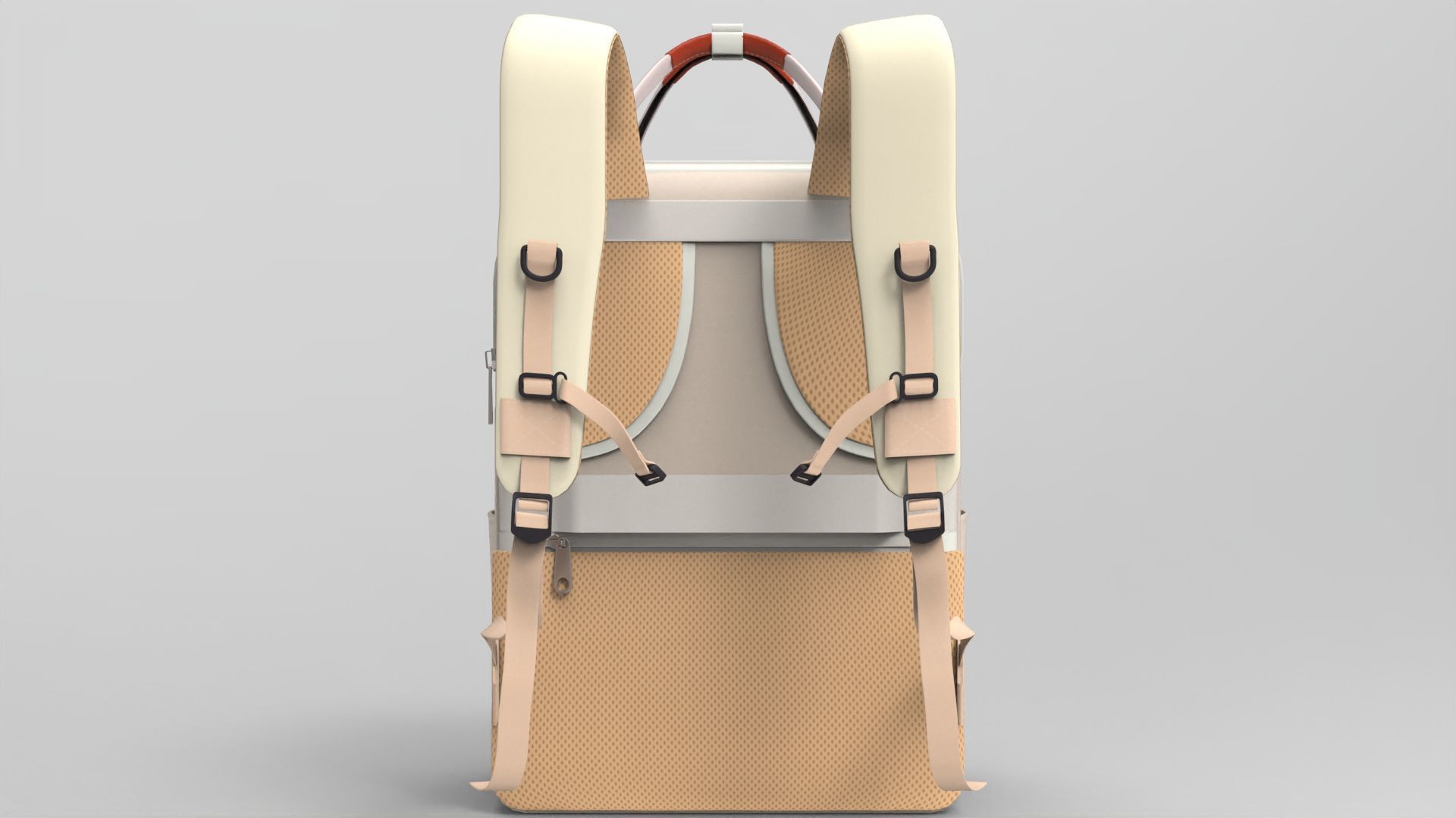  Realistic Backpack 3D Model PBR Textures Game Film Ready 022 Low-poly 3D model_4