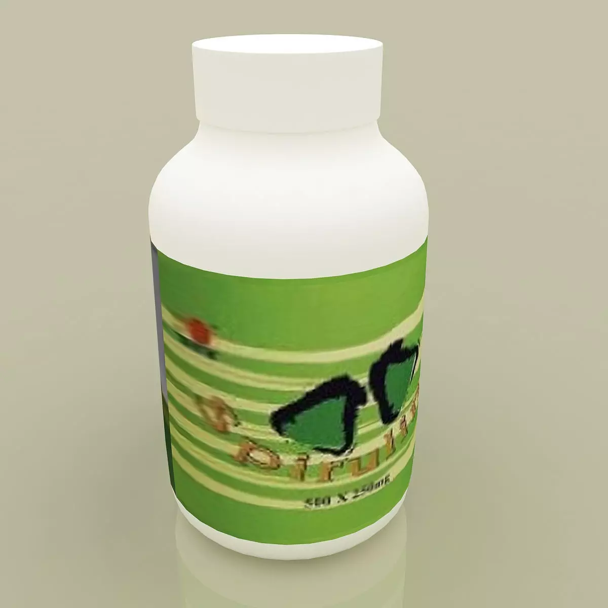 DXN Spirulina 3D model_0